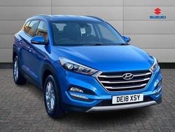 Blue Used 2018 Hyundai Tucson SE SUV | £8,799 (Good price)