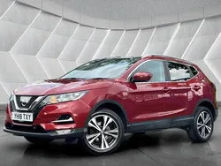 Red Used 2018 Nissan Qashqai N-Connecta SUV | £8,500 (Good price)