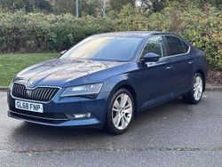 Blue Used 2018 Skoda Superb SE L Executive Hatchback | £11,900 (Good price)
