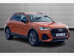 Orange Used 2022 Audi Q3 Black Edition SUV | £27,450 (Fair price)