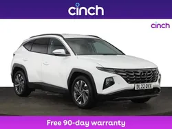 White Used 2022 Hyundai Tucson Premium SUV | £18,449 (Fair price)