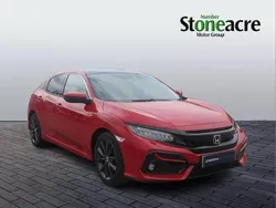 Red Used 2022 Honda Civic EX Hatchback | £17,999 (Fair price)