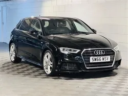 Black Used 2016 Audi A3 S-Line Hatchback | £7,989 (Good price)