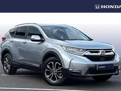 Lunar silver m Used 2021 Honda CR-V Hybrid SUV | £24,345 (Fair price)