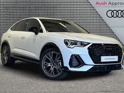 White Used 2025 Audi Q3 Black Edition SUV | £37,903 (Fair price)