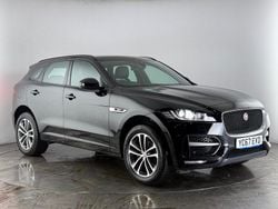 Black Used 2017 Jaguar F-Pace R-Sport SUV | £15,600 (Fair price)