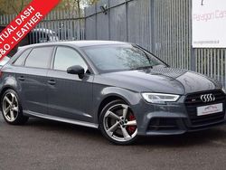 Grey Used 2018 Audi S3 Sportback Black Edition Hatchback | £19,949