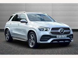 Silver Used 2021 Mercedes GLE350 AMG line SUV | £43,050 (Fair price)