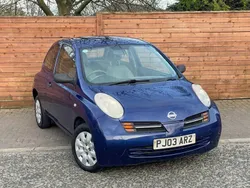 Blue Used 2003 Nissan Micra Hatchback | £900 (Fair price)