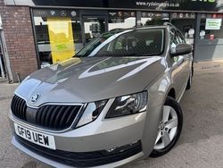 Beige Used 2019 Skoda Octavia SE Estate | £8,499 (Fair price)
