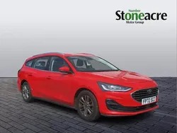 Red Used 2023 Ford Focus Titanium Estate | £13,650 (Fair price)