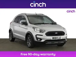 Silver Used 2018 Ford Ka Plus Active Hatchback | £8,599 (Fair price)