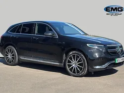 Black Used 2022 Mercedes EQC400 AMG line SUV | £27,395 (Super price)