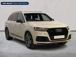 White Used 2019 Audi Q7 Black Edition SUV | £34,268 (Good price)