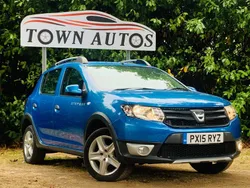 Blue Used 2015 Dacia Sandero Ambiance Hatchback | £4,990 (Fair price)