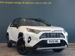 White Used 2019 Toyota RAV4 Hybrid SUV | £22,498 (Expensive)