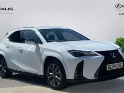 White Used 2024 Lexus UX 300h Sport Line SUV | £34,495 (Super price)