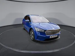 Blue Used 2024 Skoda Enyaq iV SUV | £28,499 (Fair price)