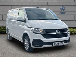 Candy white Used 2024 VW T6.1 Highline Van | £24,725 (A bit pricey)