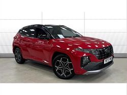 Red Used 2022 Hyundai Tucson N Line SUV | £22,134 (Fair price)