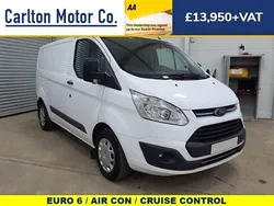 White Used 2018 Ford Transit Custom Trend Van | £13,140 (Fair price)
