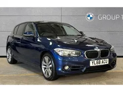 Blue Used 2018 BMW 120 Sport Line Hatchback | £11,995 (Good price)