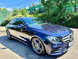 Blue Used 2018 Mercedes E220 AMG line Sedan | £12,989 (Fair price)