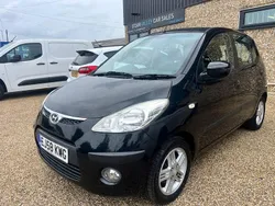 Black Used 2008 Hyundai i10 Comfort Hatchback | £4,695 (Fair price)