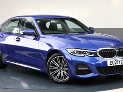 Blue Used 2021 BMW 320 M Sport | £26,000 (Fair price)