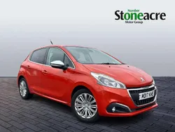 Orange Used 2017 Peugeot 208 Allure Hatchback | £5,250 (Fair price)