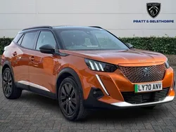 Orange Used 2020 Peugeot e-2008 GT SUV | £13,295 (A bit pricey)