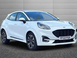 Frozen white Used 2022 Ford Puma ST-Line Hatchback | £15,995 (Good price)