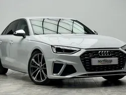 White Used 2021 Audi S4 Design Sedan | £29,550 (Fair price)