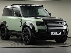 Green Used 2023 Land Rover Defender 75th Limited Edition SUV | £73,000 (A bit pricey)