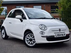 White Used 2014 Fiat 500 Lounge Hatchback | £3,988 (Good price)