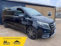 Black Used 2017 Mercedes V220 AMG line MPV | £34,995 (Fair price)