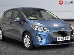 Blue Used 2019 Ford Fiesta Zetec Hatchback | £8,080 (Fair price)