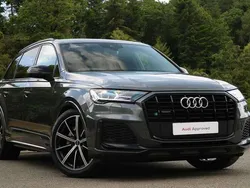 Grey Used 2022 Audi Q7 Black Edition SUV | £40,495 (Fair price)
