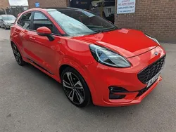 Red Used 2020 Ford Puma Gen-E ST-Line X Hatchback | £13,995 (A bit pricey)