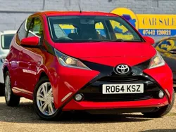 Red Used 2014 Toyota Aygo x-press Hatchback | £5,895 (Fair price)