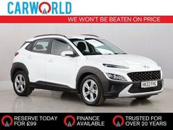 White Used 2022 Hyundai Kona SE SUV | £12,700 (Good price)