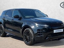 Black Used 2024 Land Rover Range Rover evoque HSE Dynamic SUV | £38,000