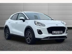 White Used 2023 Ford Puma Gen-E Titanium SUV | £16,650 (Fair price)