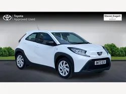 White Used 2023 Toyota Aygo PURE Hatchback | £12,956 (Fair price)