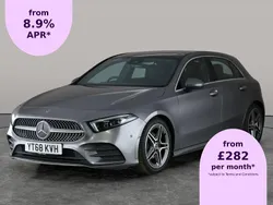 Grey Used 2018 Mercedes A200 AMG Line Premium Plus Hatchback | £15,977 (Expensive)