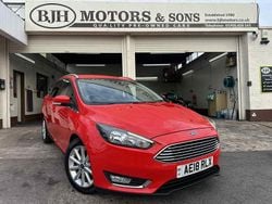 Red Used 2018 Ford Focus Titanium Estate | £8,988 (Good price)