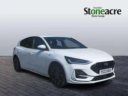 White Used 2023 Ford Focus ST-Line Hatchback | £16,500 (Fair price)