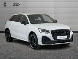 White New 2025 Audi Q2 Black Edition SUV | £32,241 (A bit pricey)