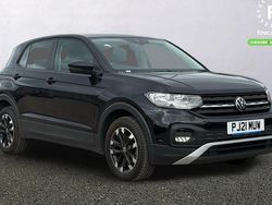 Black Used 2021 VW T-Cross S SUV | £13,899 (Fair price)