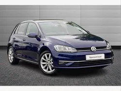 Blue Used 2018 VW Golf VII GT Hatchback | £13,750 (Fair price)